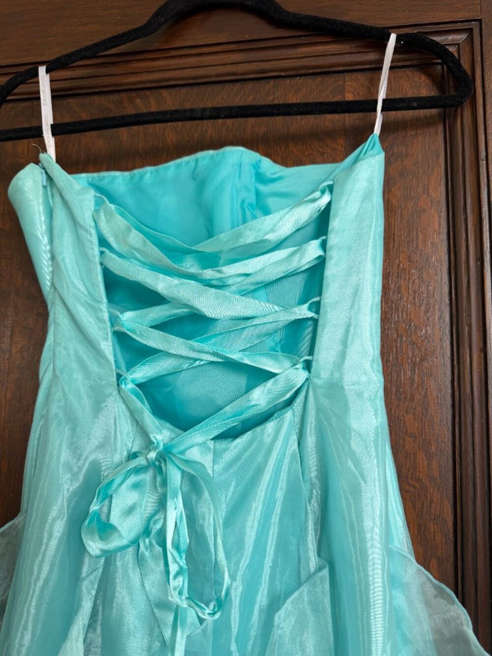 Stunning VTG Jessica McClintock for Gunne Sax Mermaid Dress Sz 5 - Picture 7 of 10